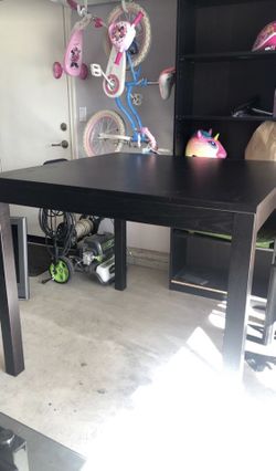Black Dining Table