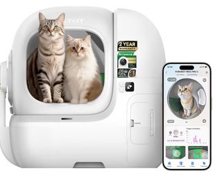 PETKIT Purobot Max Pro 2 AI-Camera Self Cleaning Cat Litter Box Odor-Free