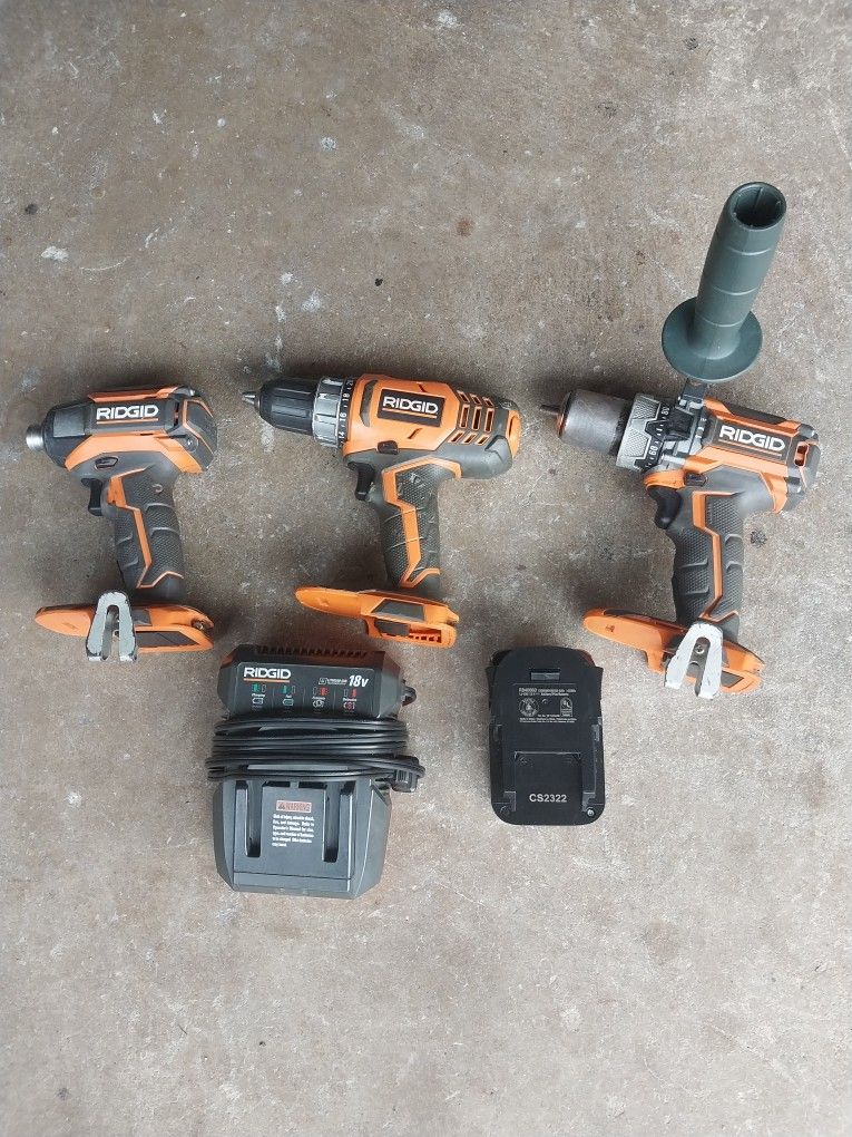 5 Piece Rigid Set ( Condition Good )