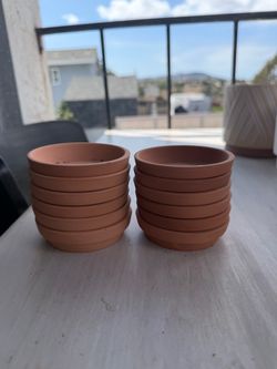 Terracotta pot trays