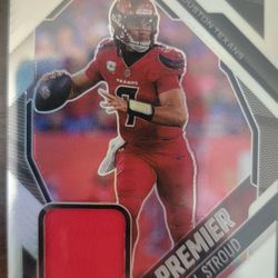 Panini Prizm Premier CJ Stroud Mem Patch