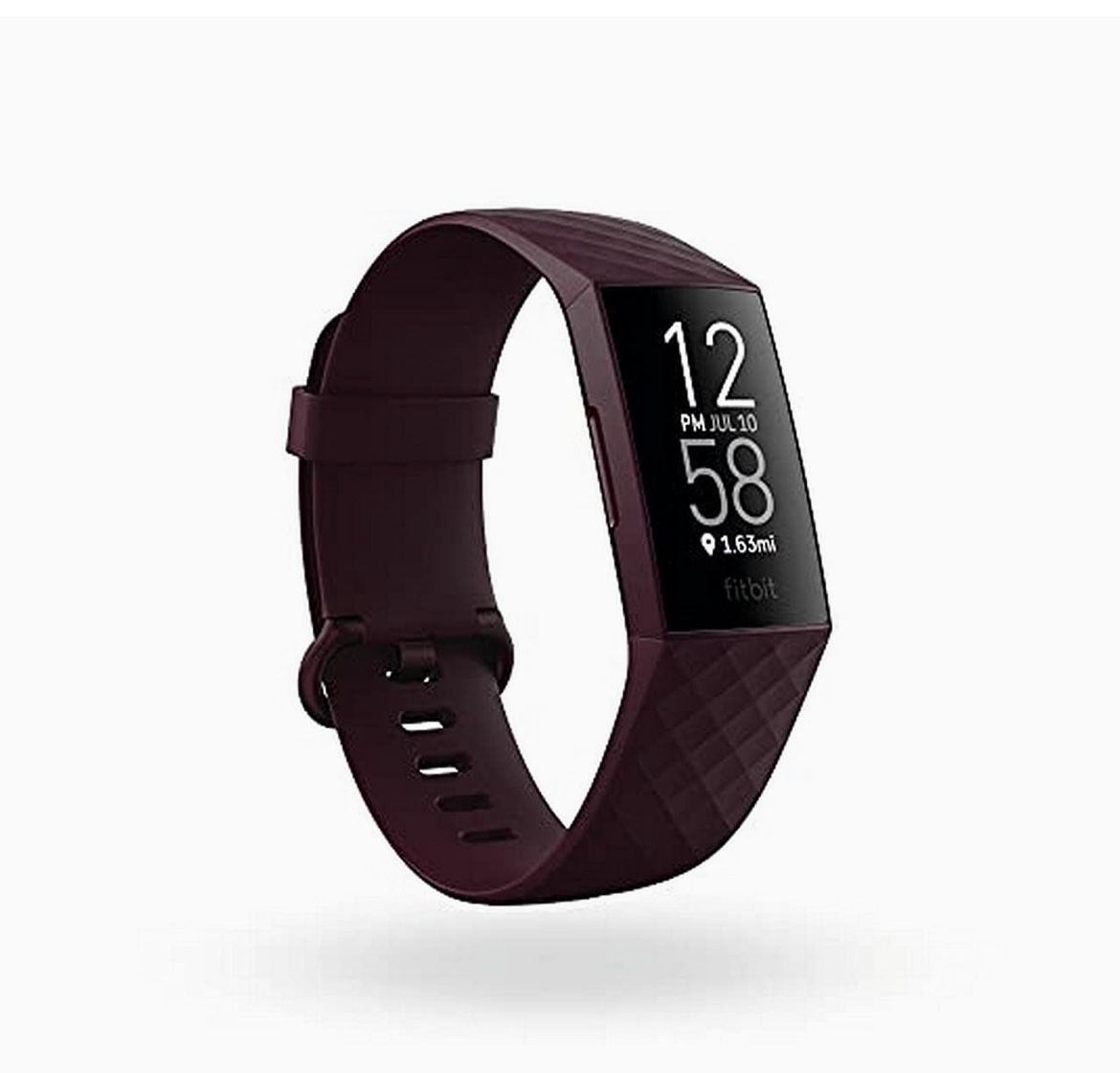 Fitbit Charge 4 Fitness and Activity Tracker Smart Watch with Built-in GPS, Heart Rate, Sleep & Swim Tracking, Rosewood