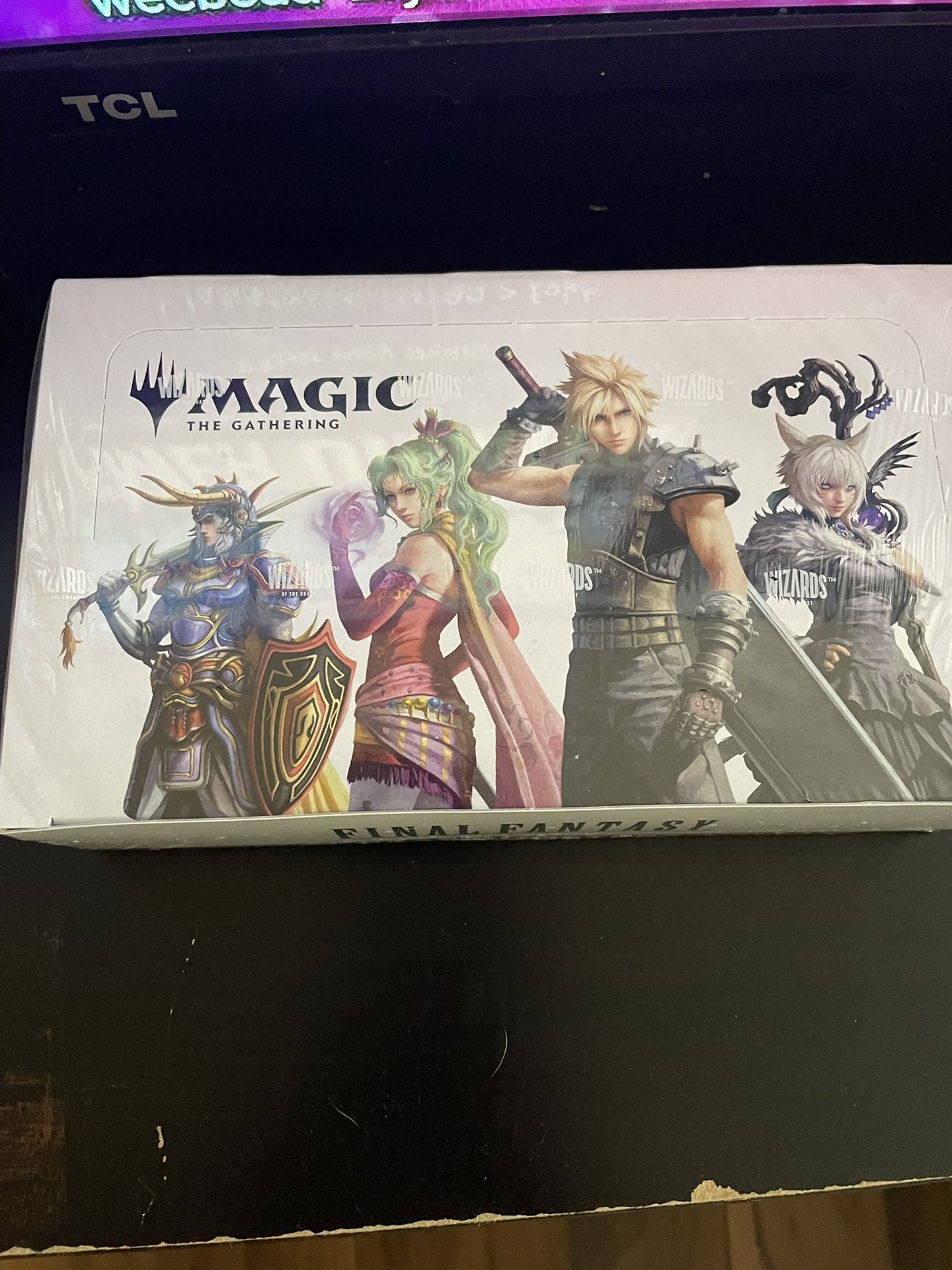 Magic the gathering x Final fantasy sealed booster box pack