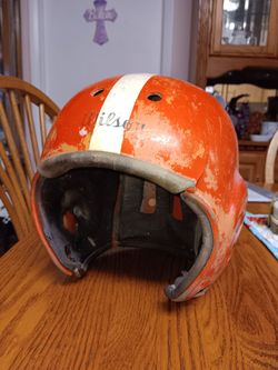 Vintage Wilson helmet.