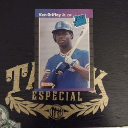 Donruss 89 Ken Griffey rated Rookie