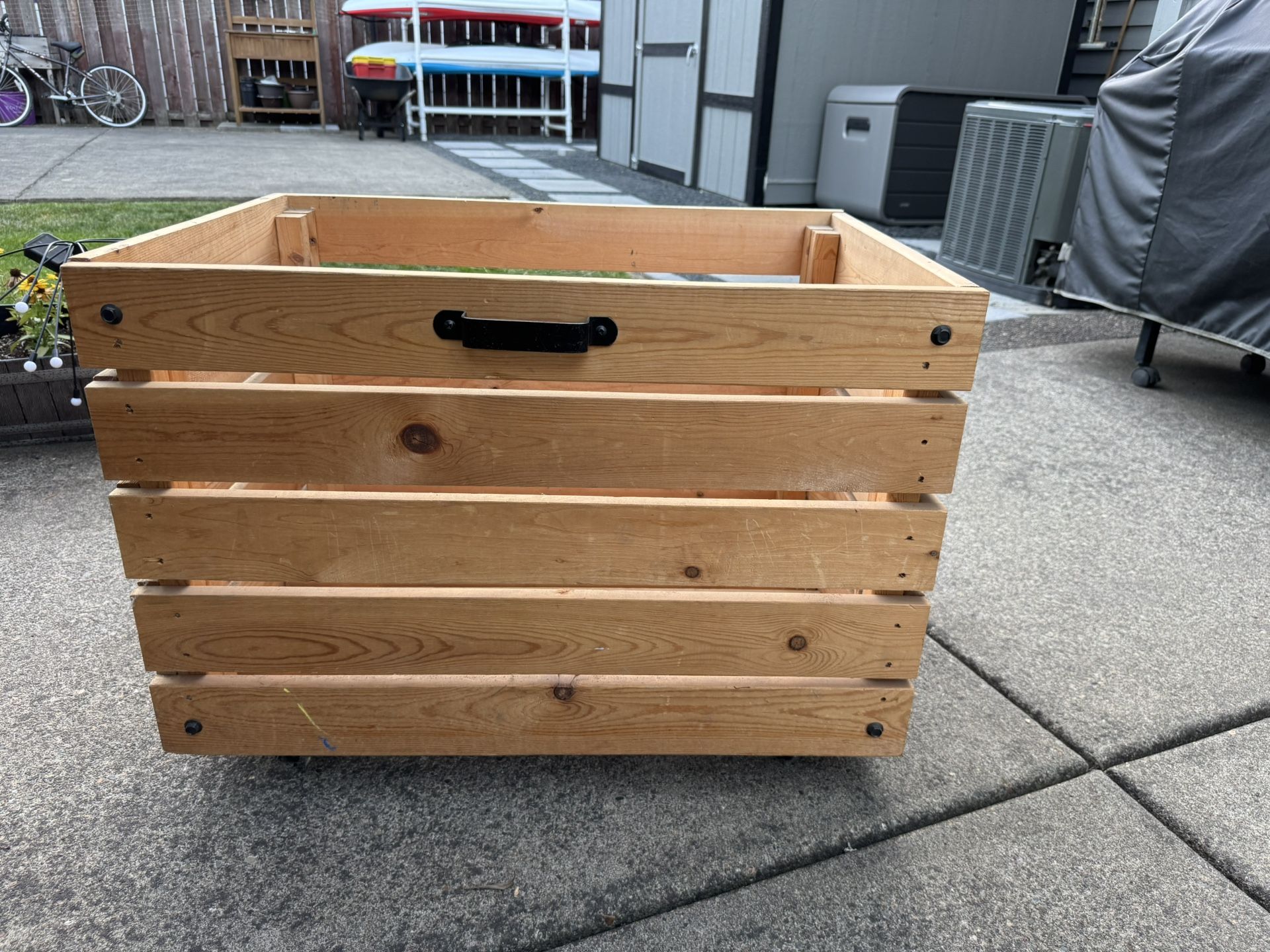 Ikea rolling crate