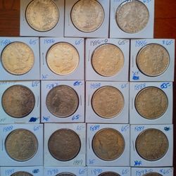 On Sale Silver Dollars $55 Each 