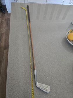 Vintage left-handed MacGregor Duralite #1 Driving Iron