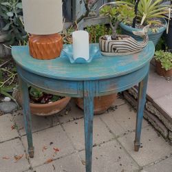 Vintage Half Moon 🌙 Entry Way Table 