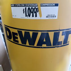 DEWALT 60 Gallon Compressor 