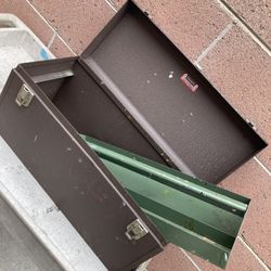 Kennedy Metal Tool Box 20”x9”x9”