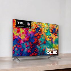 65" TCL 4K mini Led 120hz Smart Tv Roku