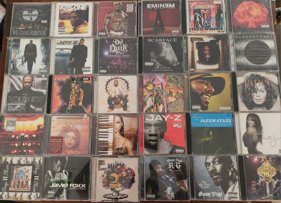 Hip Hop/ R&B Lot Original Cds