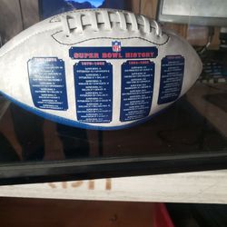 Super Bowl History Football