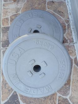 Workout gym weights both for $5