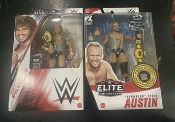 WWE Elite Collection BRIAN PILLMAN 116 STEVE AUSTIN 81 HOLLYWOOD BLONDES WCW