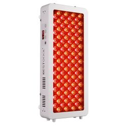 Bestqool Red Light Therapy Device for Body, Skin. Near Infrared Light Therapy, 100 Clinical Grade Dual Chip LEDs, 660nm 850nm High Power Red Light Pan