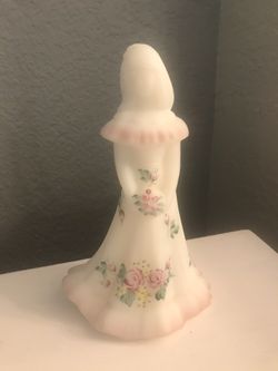 Fenton glass girl