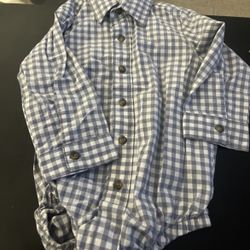 Baby Boy Dress Shirt Size 12 Months 