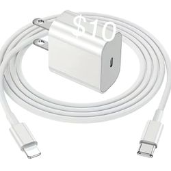 Cargador Para iPhone 20w Rápido Tipo Pared 