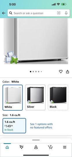 Mini Fridge with Freezer