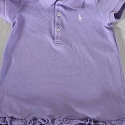 24 M Ralph Lauren Dresses Baby Girl Pique Polo & Collared.