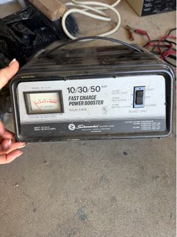 Schumacher SE 12-50 Battery Charger & Power Booster – 10/30/50 Amp
