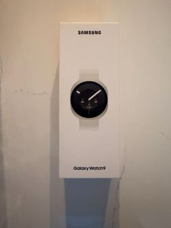 Samsung Galaxy Watch 9 – White, Sealed Box