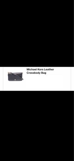Michael Kors Leather Crossbody Bag