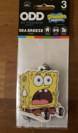 SpongeBob Hanging Car  Air Freshner