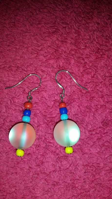 Sterling silver moonstones