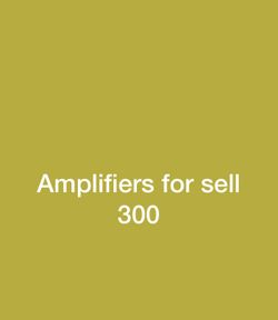 Amplifiers