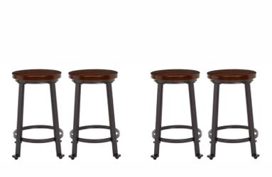 Ball & Cast Counter Height Bar Stools - Set of 4