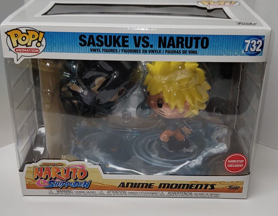 Sasuke vs. Naruto 732 Anime Moments Gamestop Exclusive