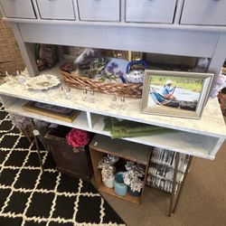 Faux Marble Desk