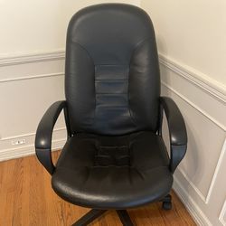 Office Leather Black Chair