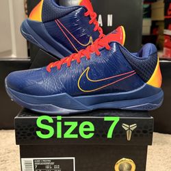 Nike Kobe 5 V Protro Caitlin Clark Sz 7 New 2026 SNKRS Grinch 