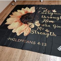 Shower Curtain set New 4pcs 