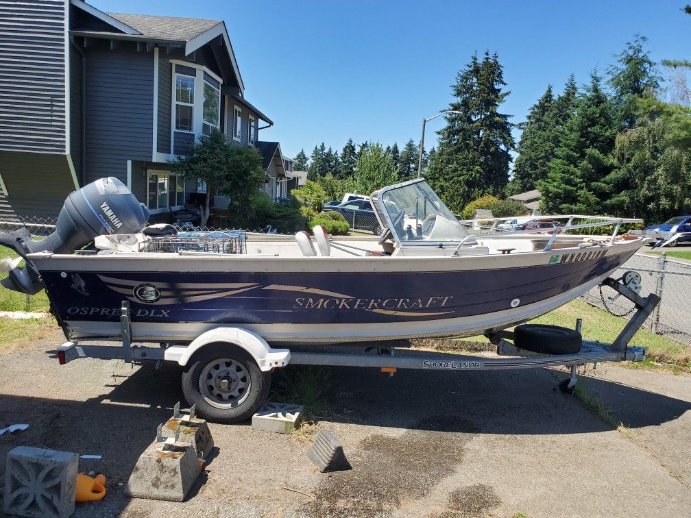 2001 Smoker Craft Osprey Deluxe for Sale in Federal Way, WA OfferUp