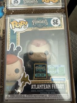 Funko Atlantean Freddy le 4500 with pop protector