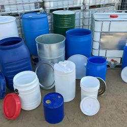 35 / 55 / 275 Gallon Rain Water Storage Barrel and Container