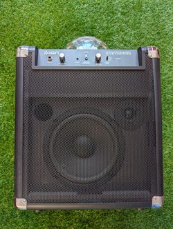 ION Party Rocker Bluetooth Speaker Light Show Karaoke Used No Microphone