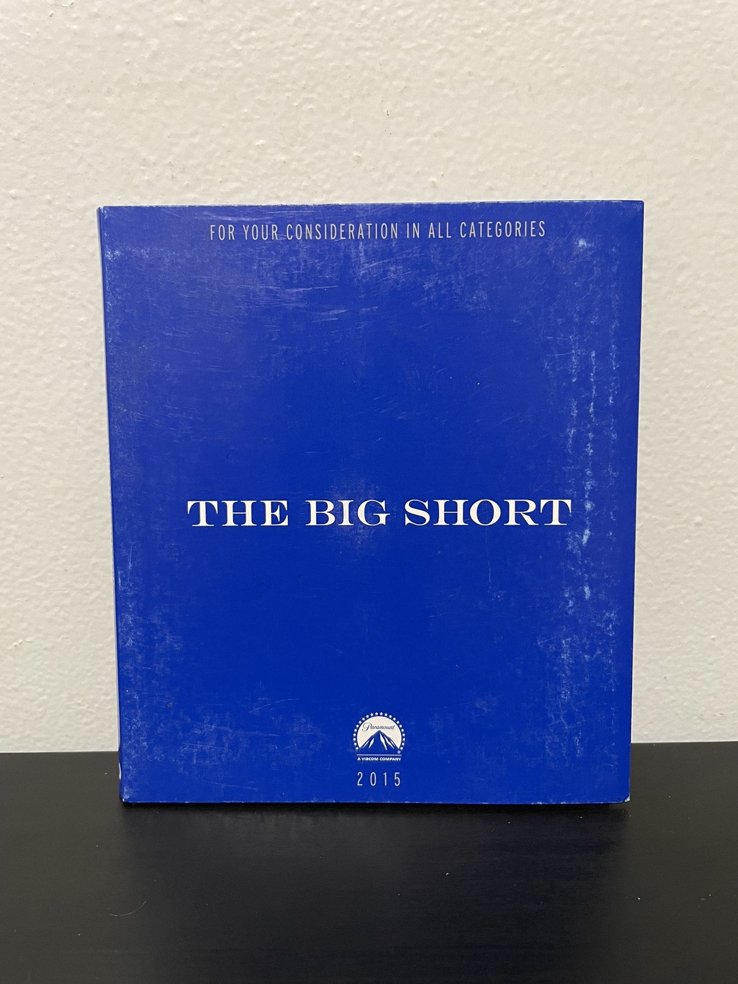The Big Short DVD FYR Awards Promo Screener Consideration Steve Carell 2015