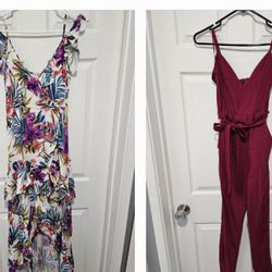 Romper and Maxi dress