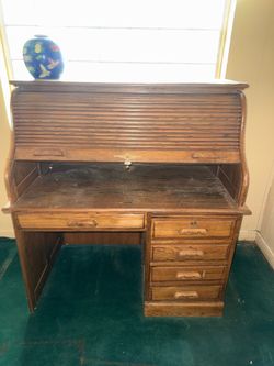 Antique Roll top desk