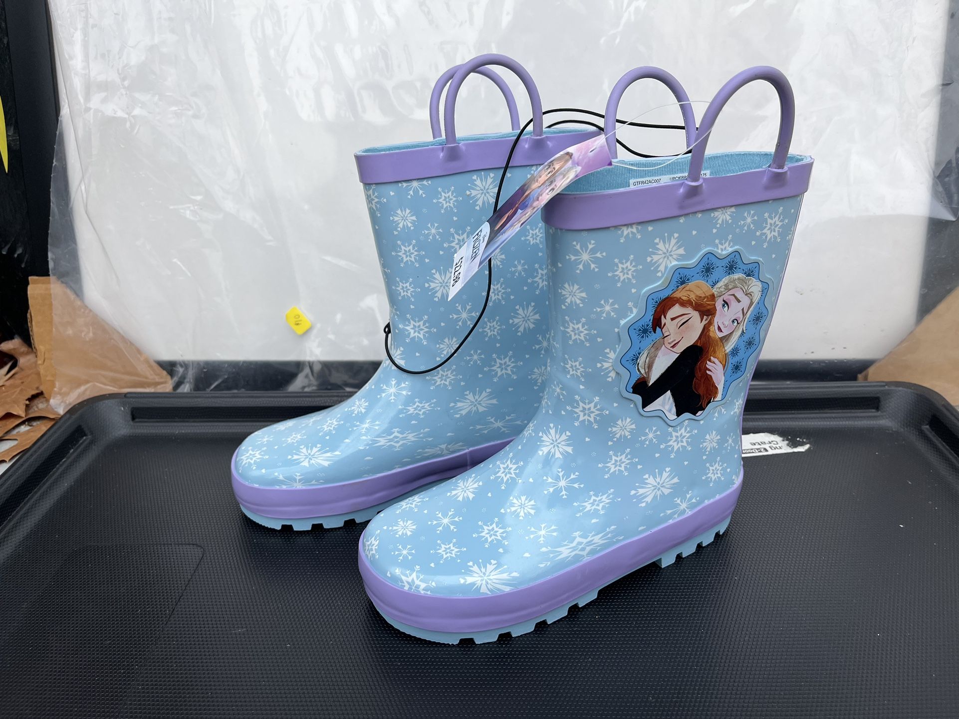 Disney Frozen Girls Rain Boots Sizes 5-13/1