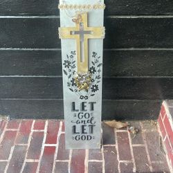 Handmade Religious Sign