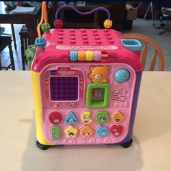VTech Ultimate Alphabet Activity Cube, Pink Check more pictures