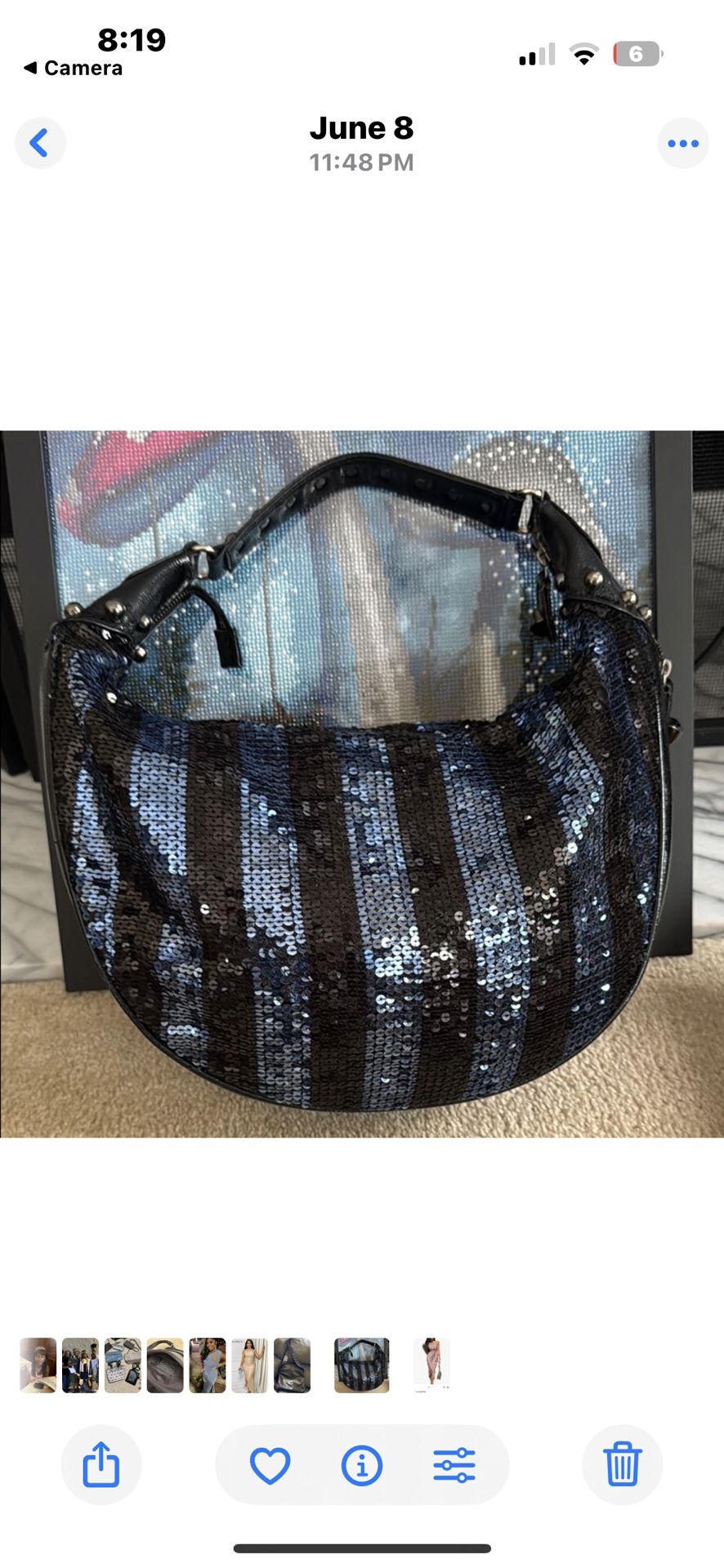 Betsy Johnson RARE FIND Hobo Bag