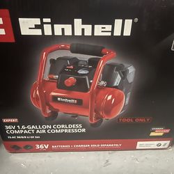 36V 1.6-GALLON CORLDESS COMPACT AIR COMPRESSOR